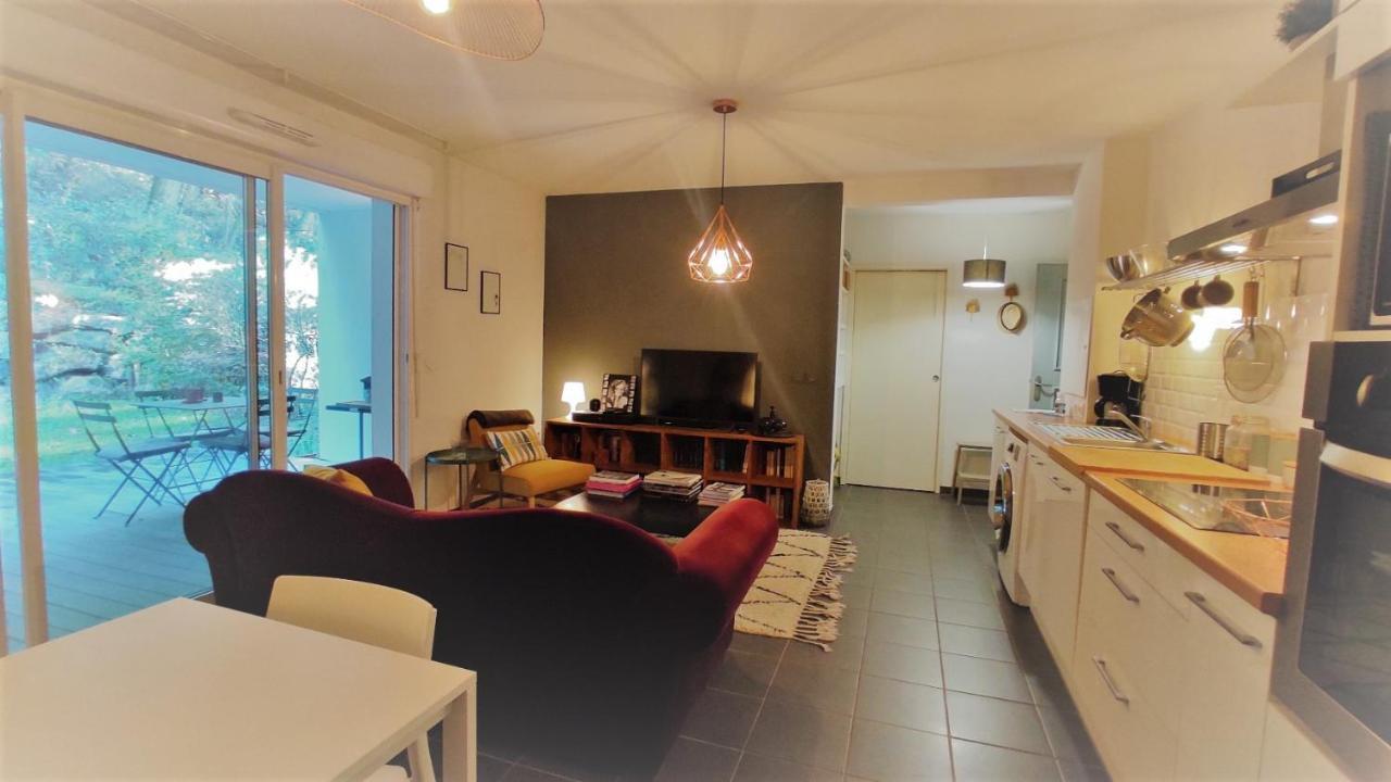 T2 Entre Ocean Et Montagnes*Jardin*Wifi Gratuit* Ustaritz Exterior foto