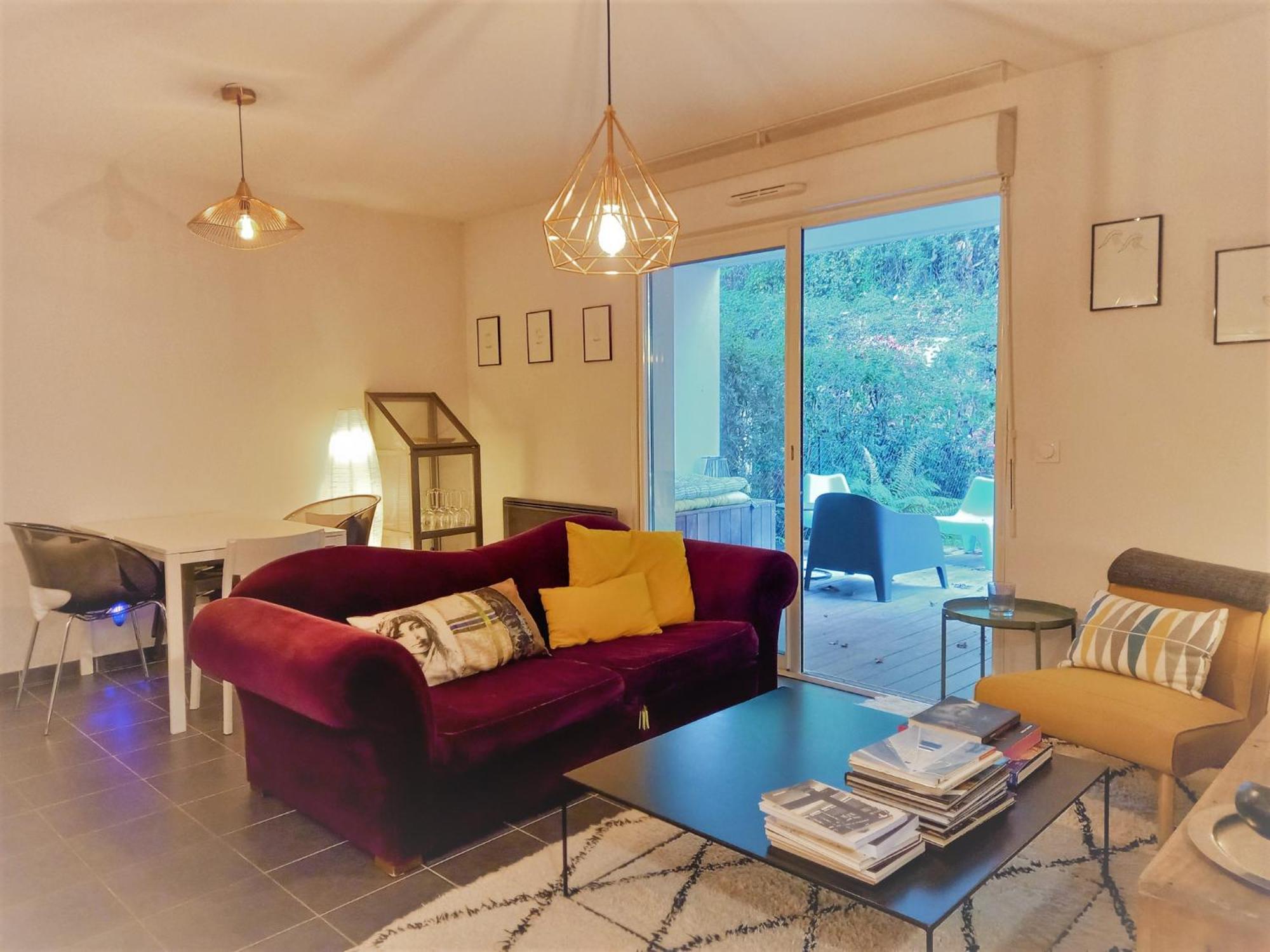 T2 Entre Ocean Et Montagnes*Jardin*Wifi Gratuit* Ustaritz Exterior foto